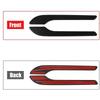 4Pcs/Set For Tesla Model 3 Y Carbon Fiber ABS Styling Premium Durable Accessories Model3 2025 Car Door Handle Cover Protector