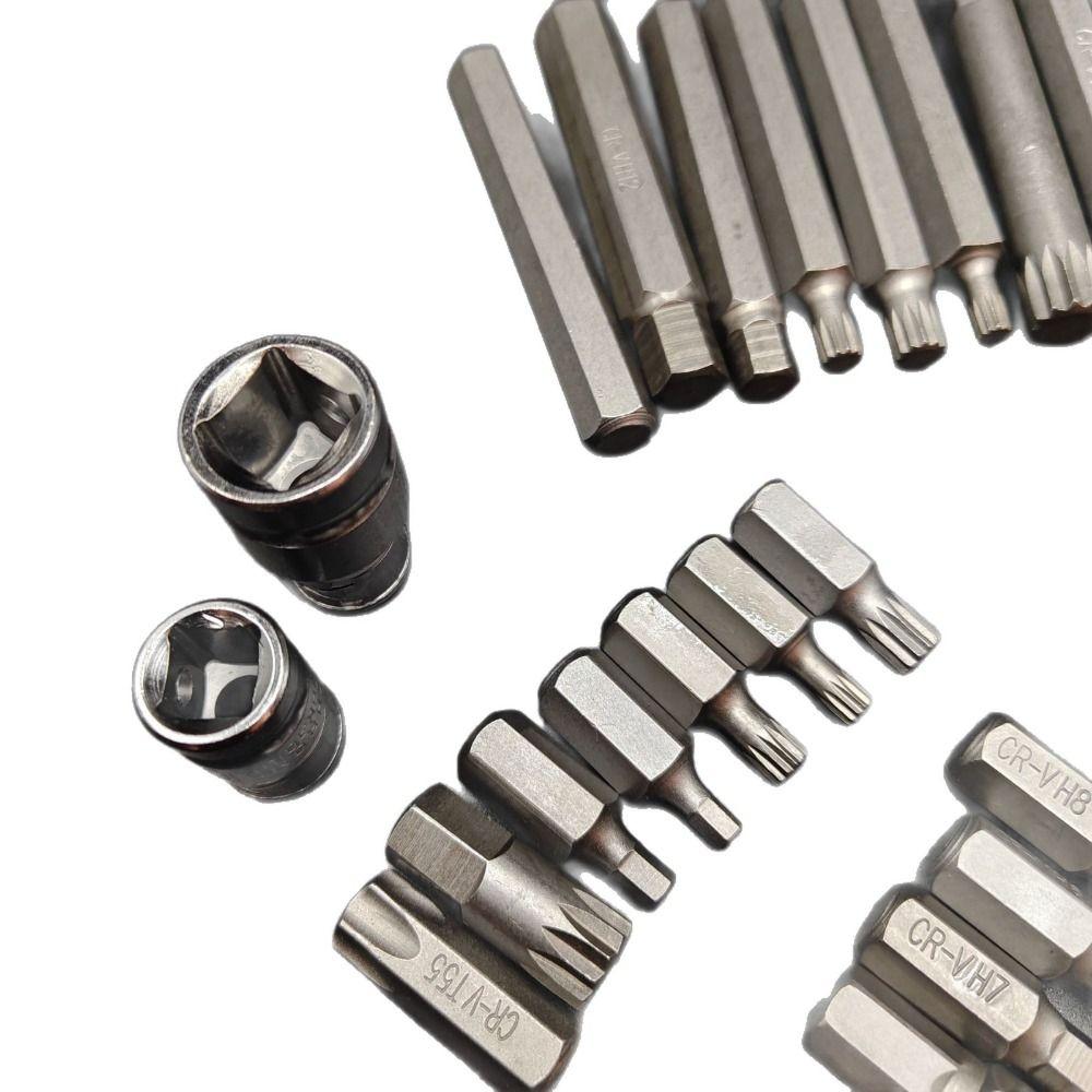 40Pcs High Quality Socket Bit Kits 40-Piece Set Batch Head Set  Automotive Repair