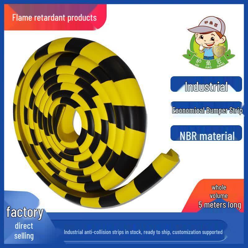 Moufu L-Shaped Parking Lot Bumper Protector Strip