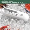 Ozone Fridge Deodorizer Sterilizer, Rechargeable Refrigerator Odor Eliminator Air Freshener for Fruit Vegetable Fresh Keeping