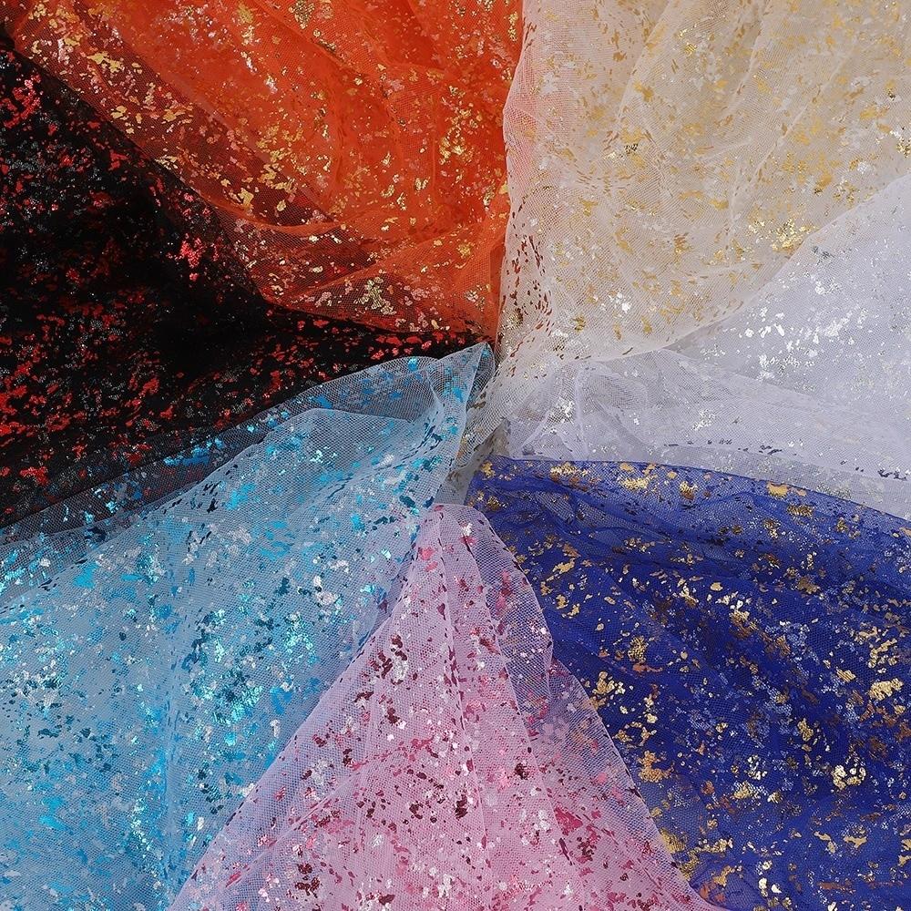 Golden Sequin Glitter Hot Stamping Table Flag European Style Luxury Glitter Table Runner Elegant Soft Sequin Table Decoration