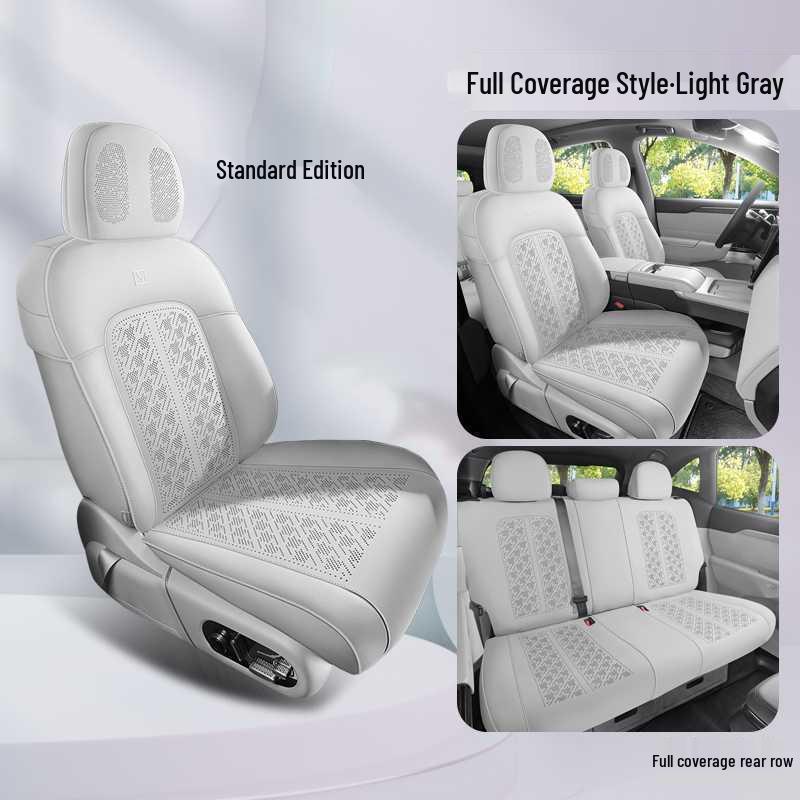 Zeekr 7x All-Season Breathable Suede Seat Cushion Set
