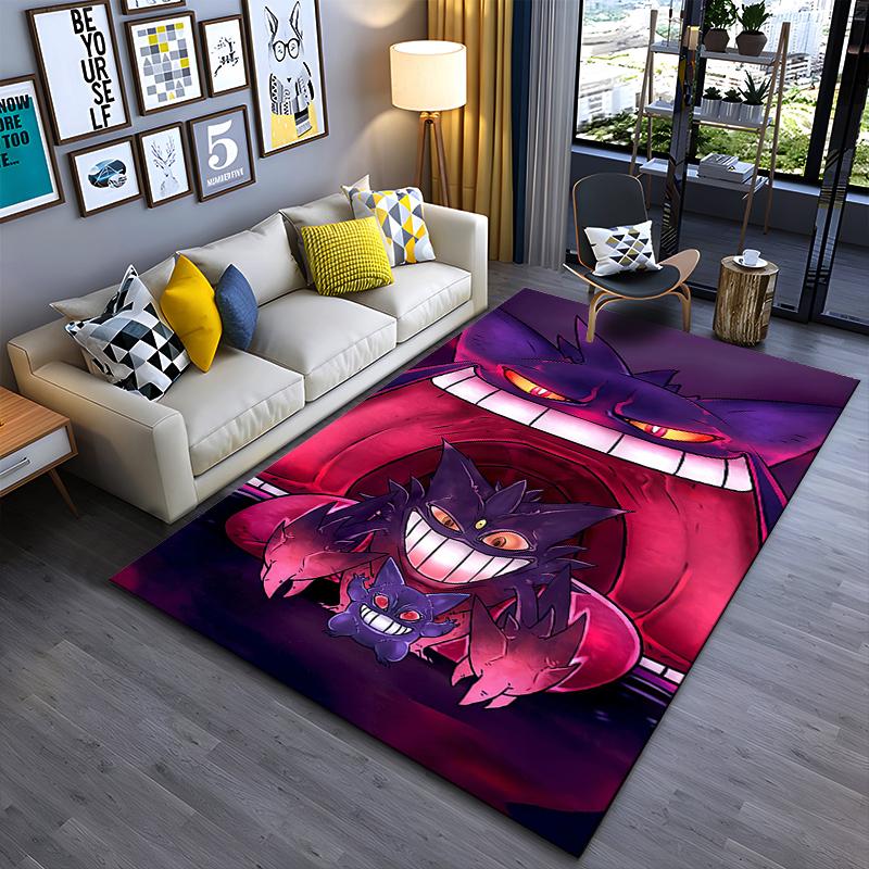

Purple ghost cartoon design, ideal for gamers and collectors Suitable for use as an anti-slip game mat for living room and bedroom sofas 40x60cm( 15x23in )