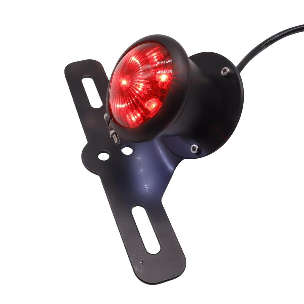 YIBO Motorrad Triumph Custom Retro Rücklicht Rückbremslichter Kennzeichenleuchte Halterung