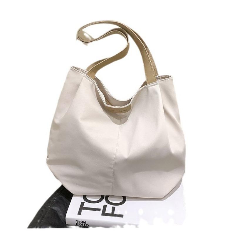 Women's bag new tote bag nylon large-capacity simple commuter shoulder bag casual literary cloth bag