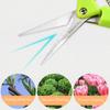 Stainless Steel Hand Elbow Spring Safety Lock Garden Pruning Scissors Outdoor