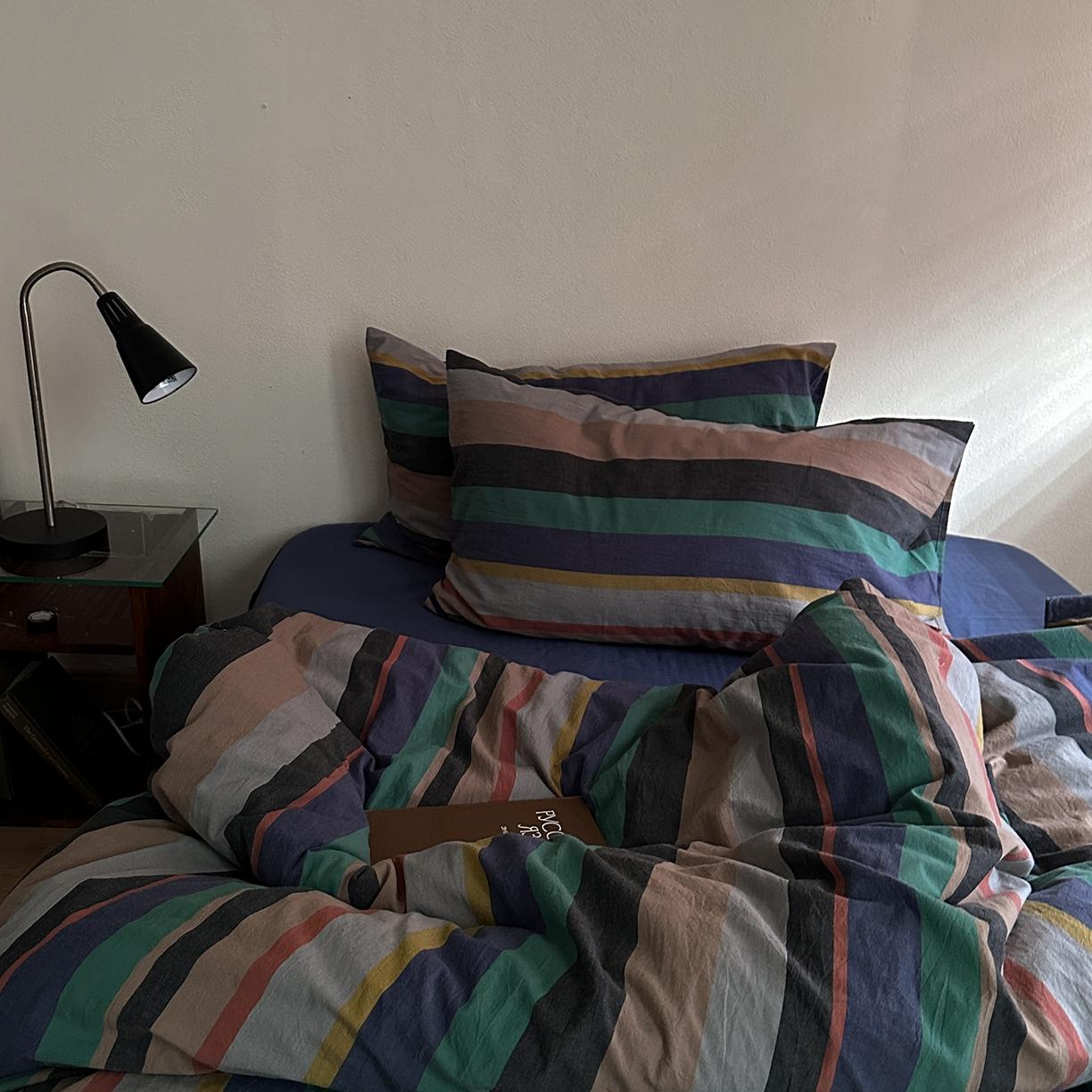 

Мягкий постельный комплект из 100% хлопка, цветной пододеяльник с наволочкой, постельное белье, покрывало, комплекты чехлов для одеяла с наволочками 150x200cm 3pcs