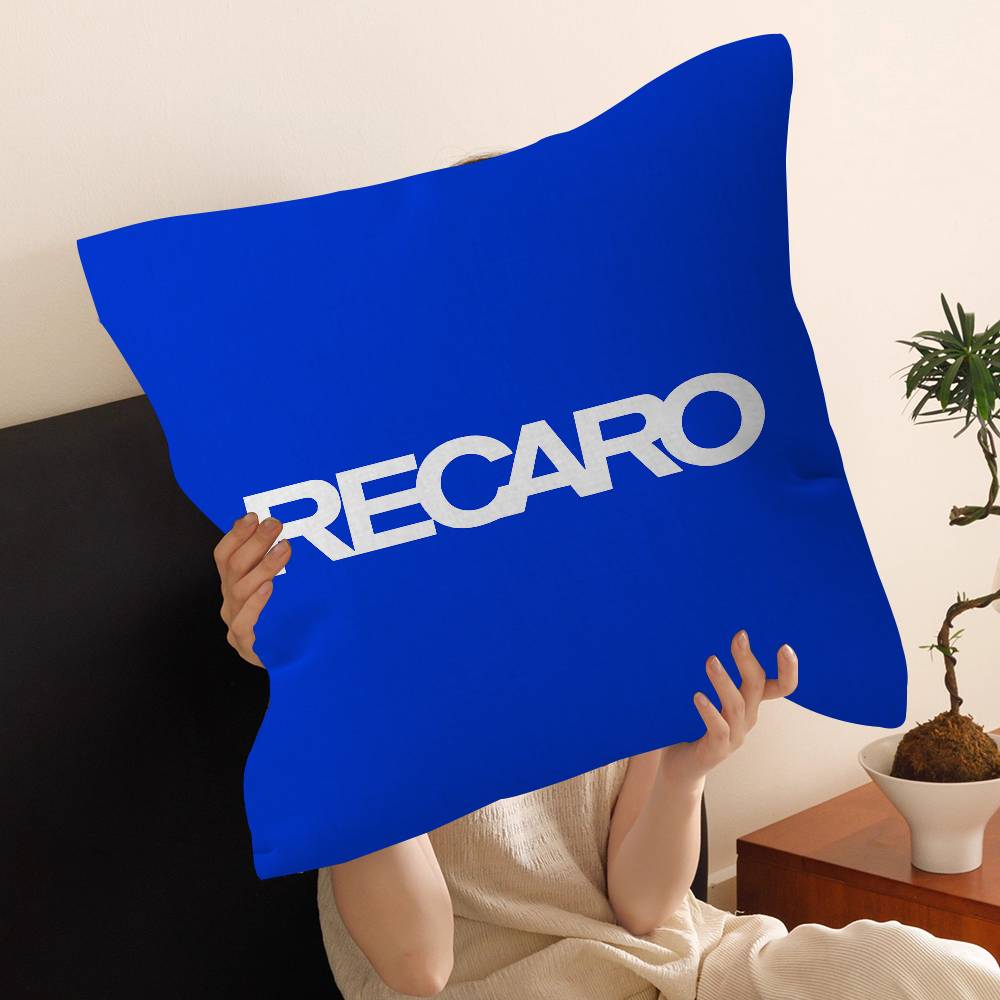 R-Recaros Logo Kissen Kissenbezug Kissenhülle Wohnzimmer Sofa Heimdeko Personalisiert