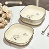 Thickened Bone China Snack & Fruit Plate Set - Food Grade Small Dish for Dining Tables