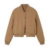 European Beautiful Women's Short Jacket Autumn and Winter New Retro Round Neck Jacket Single-breasted Woolen Top
