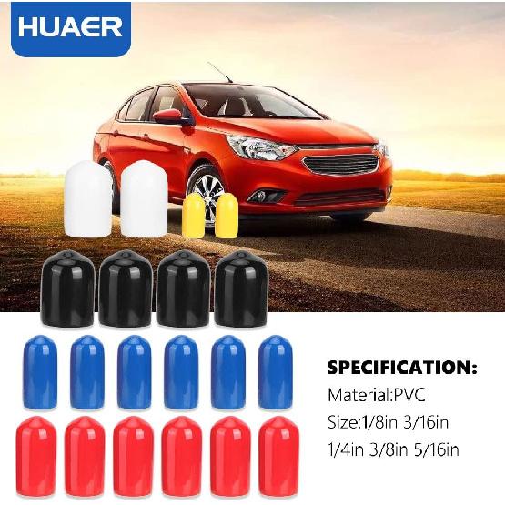 20 Pcs PVC Vacuum Line 1/8in 3/16in 1/4in 3/8in 5/16in Assorted Kit Car Intake Vacuum Hose End Bung Plug For, For, For OLDS, For, For, For, For