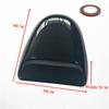 Decorative Air Flow Intake Hood Scoop Vent Bonnet Cover Glossy Black Universal