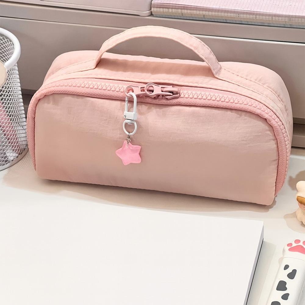 Multi-functional Dachshund Pencil Case Multi Layer Handheld Stationery Pouch Large Capacity Pen Bag Students