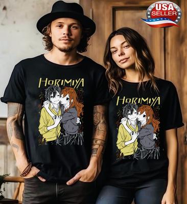 Hori-san und Miyamura-kun T-Shirt Kawaii Japanischer Anime Horimiya Shirt Geschenk