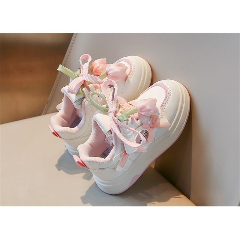 Girls Floral Print Casual Sneakers Comfortable Breathable Low Top Shoes Kids Ages 4-6