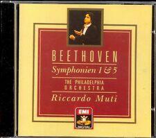 CD PHILADELPHIA ORCHESTRA CONDUCTED BY - Symphonien 1 & 5 CDZ4795272 EMI 1988 UK Classical Used