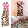 Artificial Plants Wall Hanging Faux Flowers Leaf Vines Garden Decorations