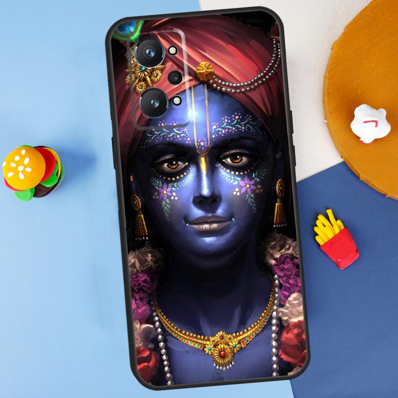 Indian God Lord Krishna For Realme GT7 Pro GT 6T 6 5 C67 C61 C55 C53 C51 C21Y C25S C75 10 11 12 13 14 Pro Plus Case