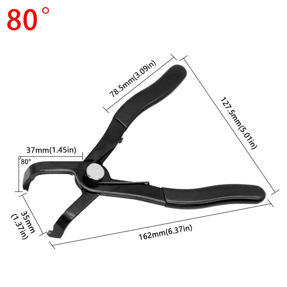 30/80 Degree Bent-nose Pliers Nail Removal Push Pin Remover Tool Pliers For Retaining Anchor Removal Push Disassembly Tools
