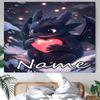 Personalized How To Train Your Dragon Toothless Background Tapestry,Custom Name Birthday Party,Multifunctional Wall Decoration for Home Decor,Various