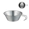 Durable Camping Plates and Bowls Set Camping Accessories Cookware Sets Foldable Camping Bowl With Handle