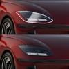 Für Hyundai IONIQ 6 2026-2026 Hochglanz Rauchschwarz Vorgeschnittenes TPU Scheinwerferschutzfolien PPF Kit Kratzfestes Vinyl Wrap Cover