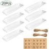 10/12/20/25/50pcs Cookie Boxes Party Supplies Cardboard For Packaging Chocolate Strawberries 25x5.3x5cm