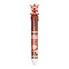 Christmas Capybara Ballpoint Pen 10 Color Retractable Cartoon Pen Smooth Writing Festive