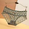 1PCS Summer Women's Underwear Female Sexy Flower Briefs Mid-Rise Seamless Underpants Pretty Lace Panties
