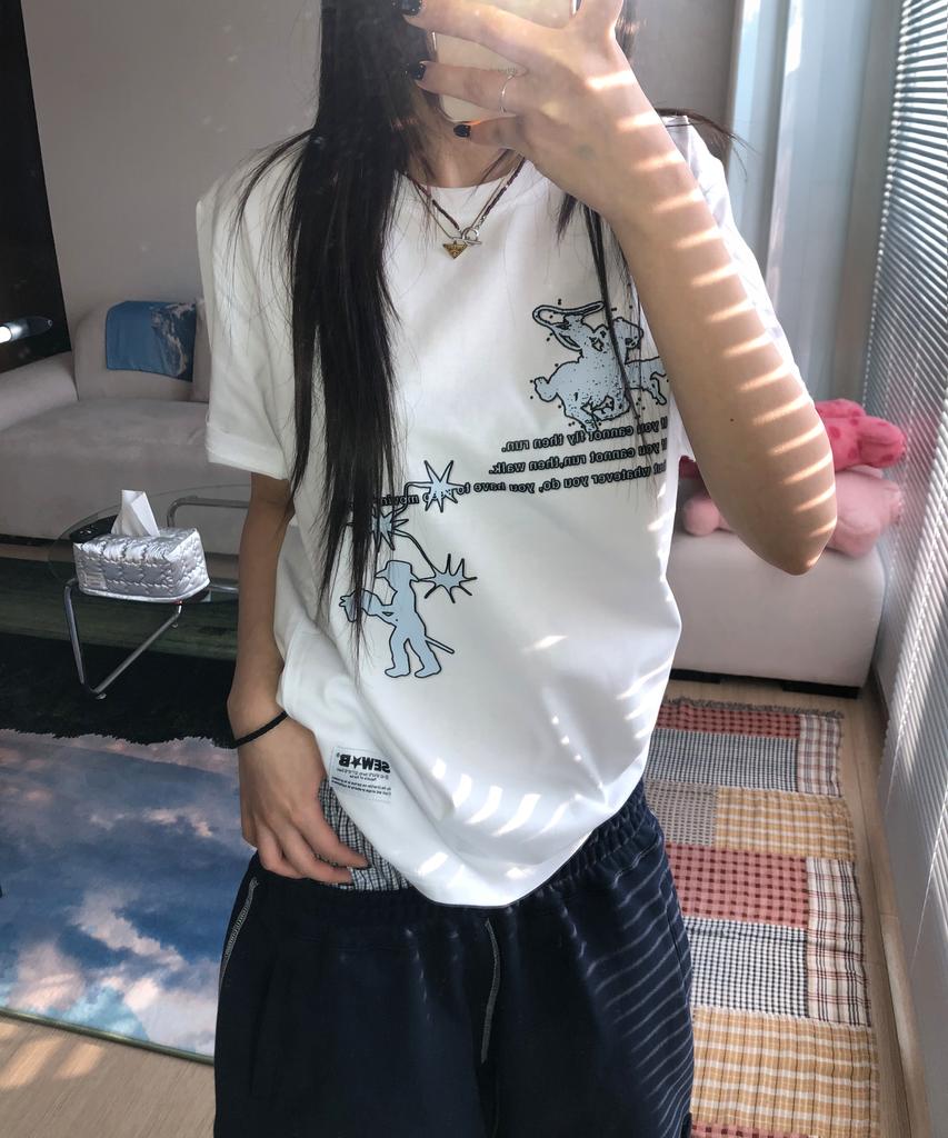 Ssobi Spark Oversized Short Sleeve Tee