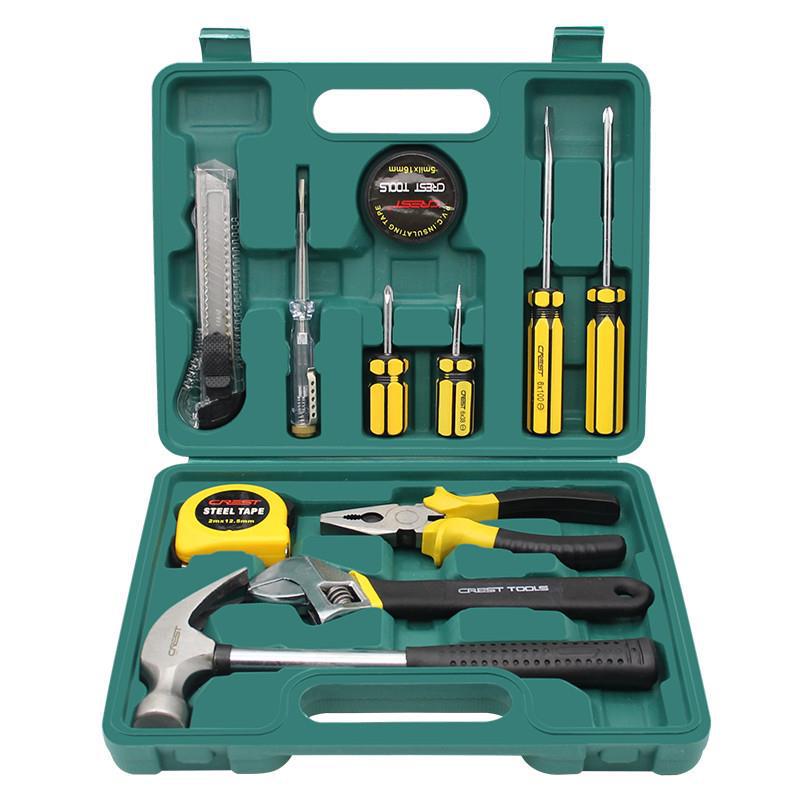German Precision Multifunctional Tool Set: Complete Home Repair Kit for Families