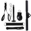 9Pcs Set DIY Fitness Equipment Set Loading Pin Pull Triceps Training Pulldown Pulley