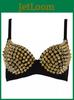 Nail Bras Belly Dance Costume With Sequin Embellishments For Stage Performers