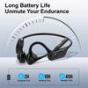 Bluetooth Headphones with Wireless Headset with Mute Supports Designed for Home and Driving Not Bone Conduction Open-Ear Mic, Noise-Canceling Button,