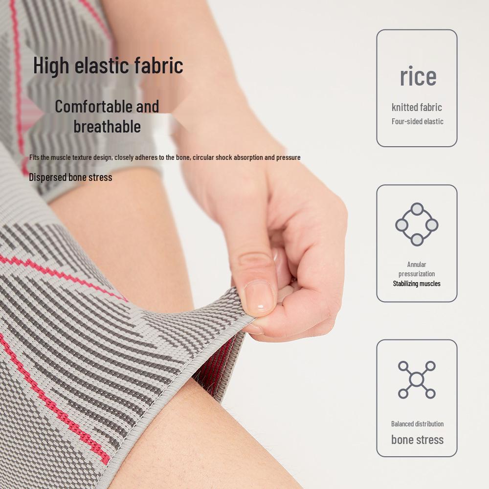 Vilico Unisex Summer Sports Knee Pads - High Elasticity, Breathable, Comfortable, Shock-Absorbing, Anti-Slip Protective Gear
