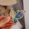 Female Girls Barrettes Metal Butterfly Hair Claw Hair Clips Hair Accessories Delicate Hairpin