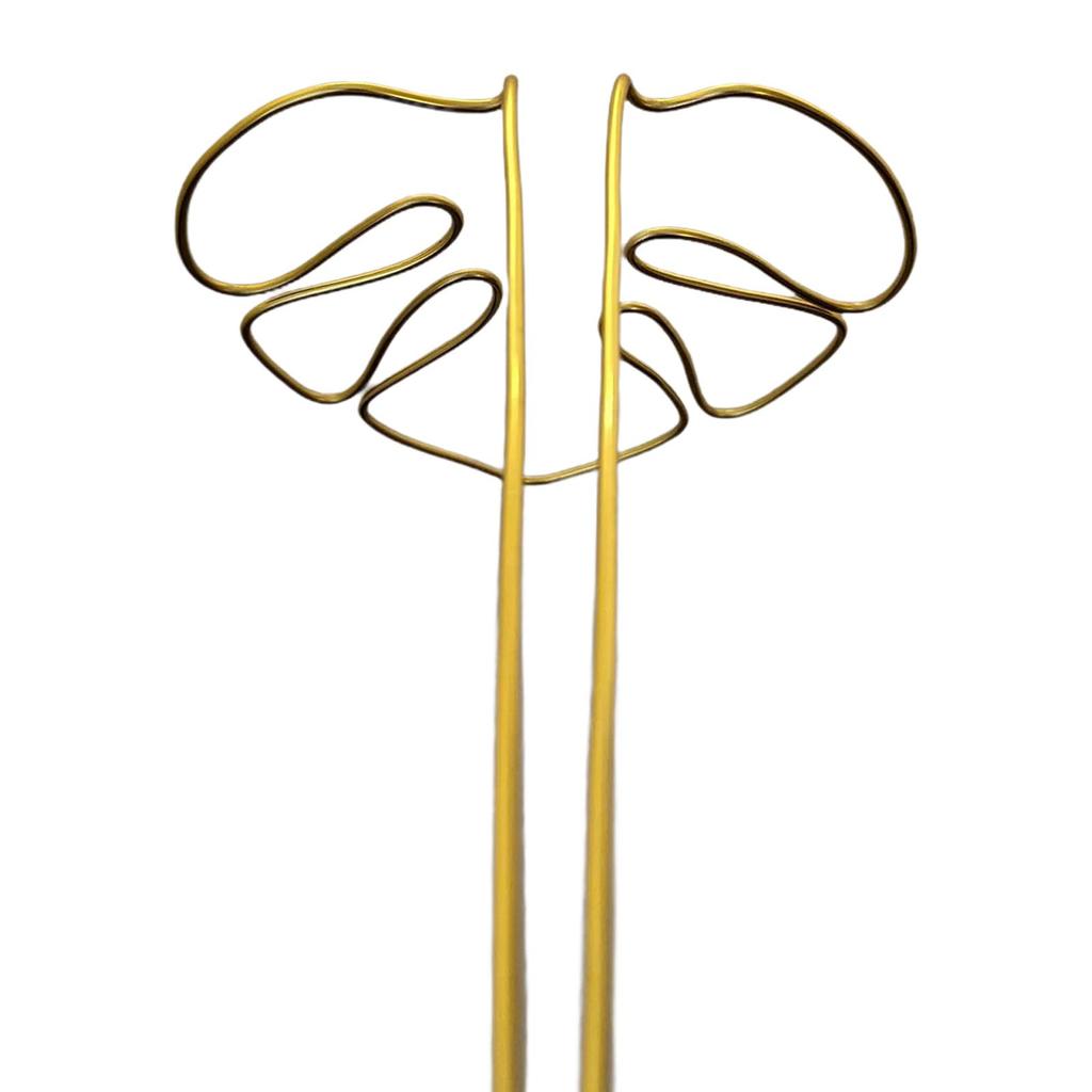 Monstera Shaped Reusable Houseplant Support Trellis Portable