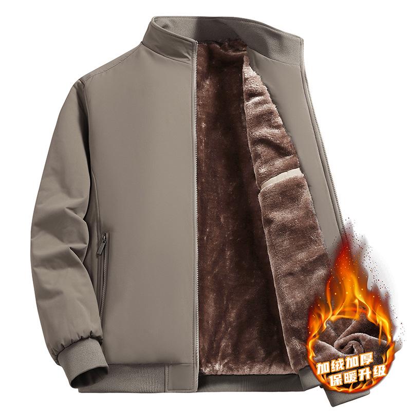Men's Winter Fleece-Lined Thick Jacket – Trendy, Versatile, Warm, Cotton Padded Coat 2026