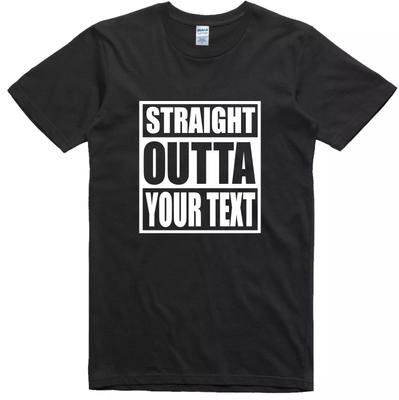 Funny T Shirt Straight Outta Customized Novelty Gift Birthday