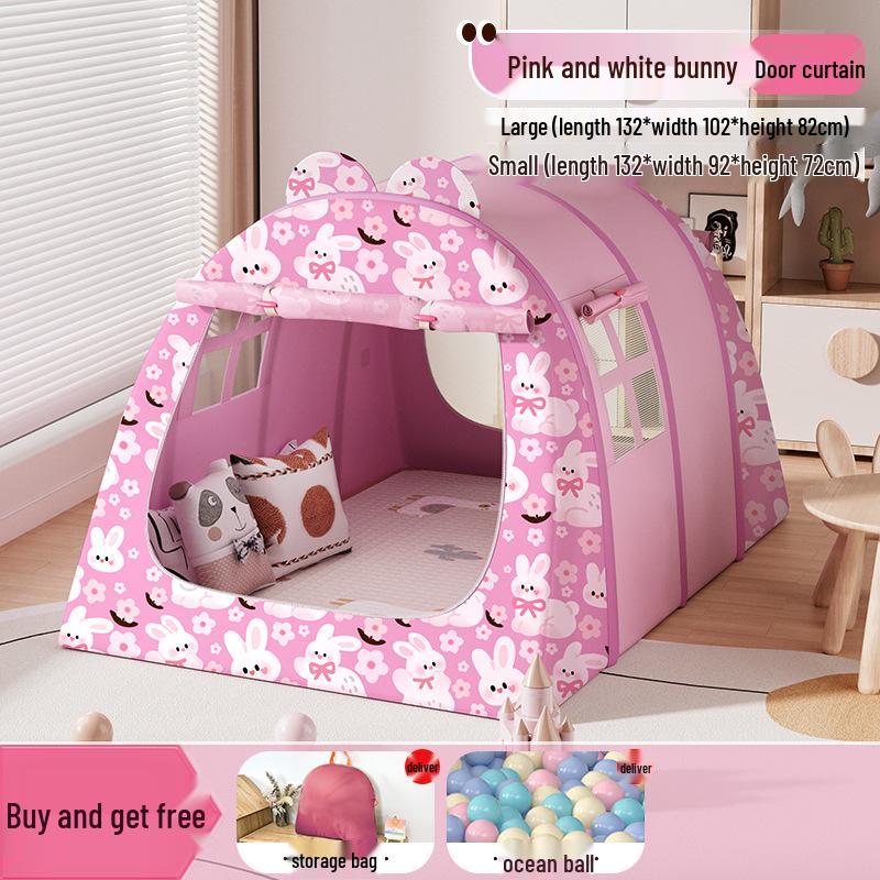 Portable Folding Children's Indoor/Outdoor Play Tent Secret Base