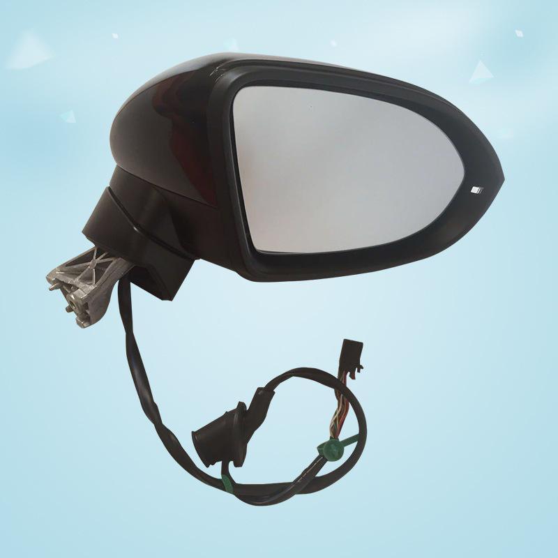 

2017 Volkswagen New Magotan Rearview Mirror Black Rain Shield with Turn Signal Reflector 6-line