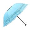 Vintage Lolita Lace Sun Umbrella Gothic Anti-UV Protection Women's Parasol Dual Use Windproof Portable Sunshade Female