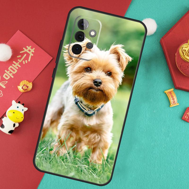 Yorkshire Terrier Dog Case For Samsung Galaxy A17 A55 A35 A15 A32 A52 A13 A33 A53 A14 A34 A54 A06 A16 A26 A36 A56