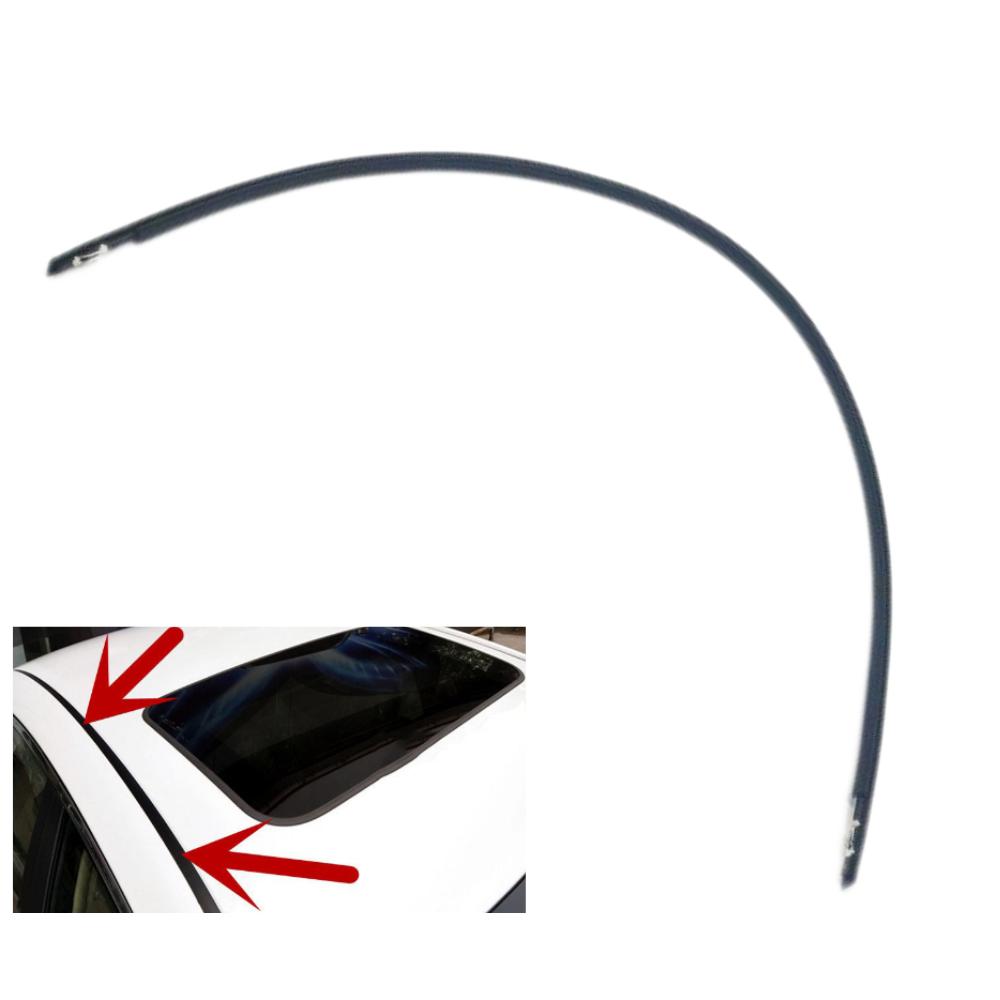 1PC Front Right Roof Molding Trim Black 74306-TBA-A00 For 2016-2021 Honda Civic
