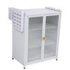 Kitchen Countertop Dish Storage Cabinet 3 Tier Dish Rack Space Saving Multifunctional Large Storage Shelf Organizer