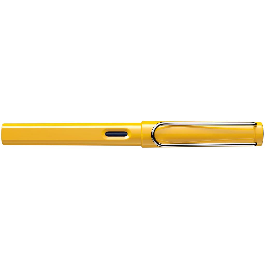 Lamy L18-EF Safari Yellow Fountain Pen with EF (Extra Fine) Nib, Dual-Use, Converter Sold Separately, Officially Imported