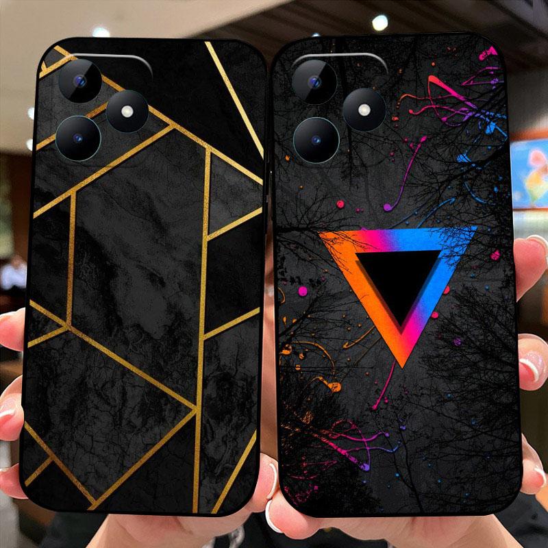 Cartoon Fashion Case For Realme Note 50 Coque Narzo N53 TPU Silicone Phone Covers For Oppo Realme C51 C51s C53 4G Soft Bumper