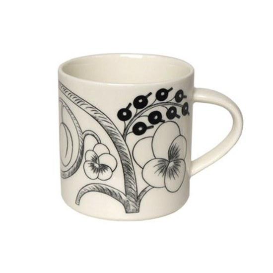 ARABIA Black Paratiisi Mug 350ml