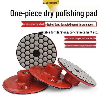 One-Piece Dry Polishing Pad for Tile Edge, Stone, Marble, Quartz, and Rock Chamfering