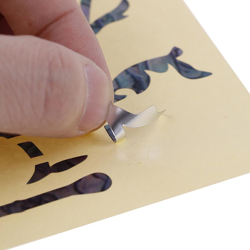 Electric Acoustic Guitar Bass Stickers Inlay Sticker Fretboard Marker Fret Decal